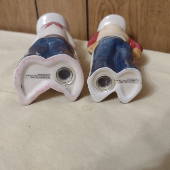 2 Sets Cowboy Vintage Salt & Pepper Shaker Sets Western Decor - Picture 5 of 11